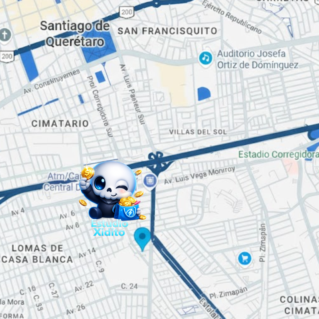 Ubicación Estudio Xidito